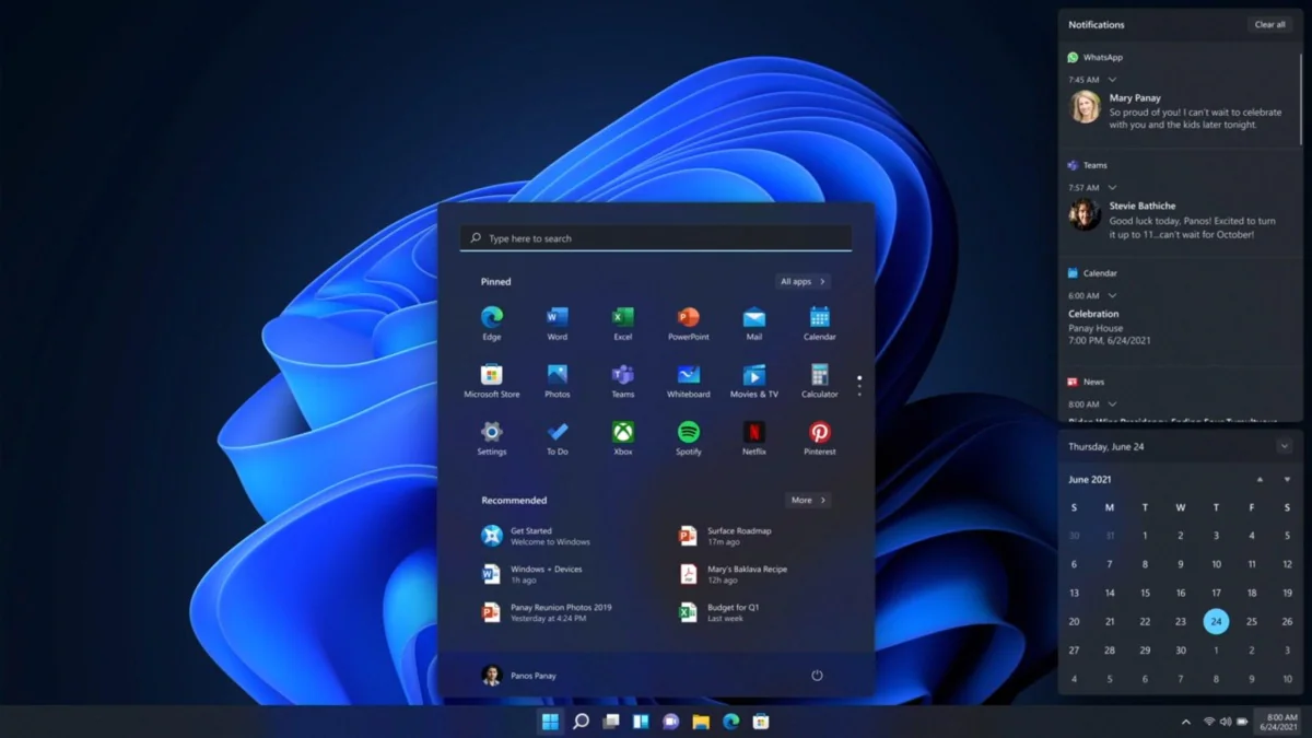 Windows 11 features