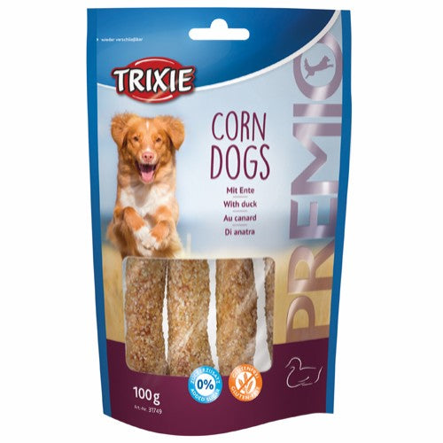 vedtage Pine Trolley Trixie - Premio Corn Dogs 100g – Luksushund