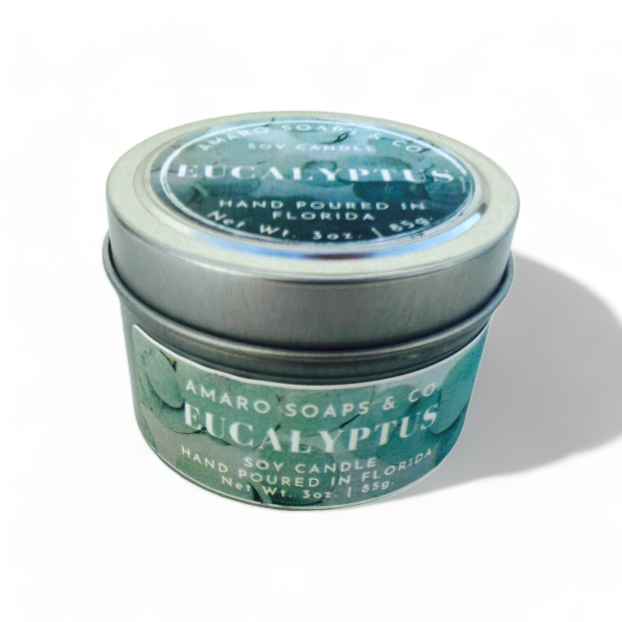 Eucalyptus Soy Candle Tin