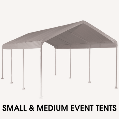 SMALL AND MEDIUM SIZE EVENT TENTS FOR SALE