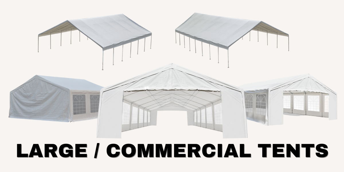 Discount Commercial and Large Event Tents on Sale - Free Shipping 