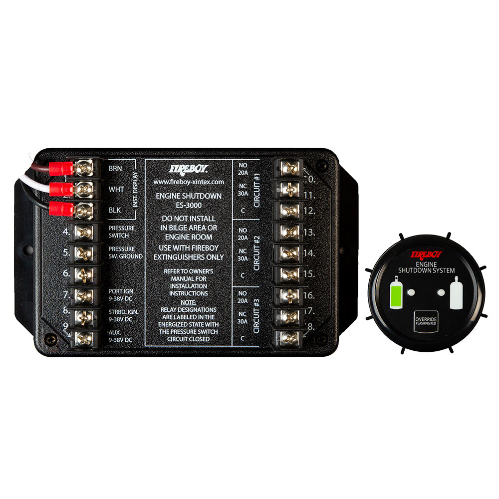 Fireboy-Xintex 3-Circuit Engine Shutdown with Square Display