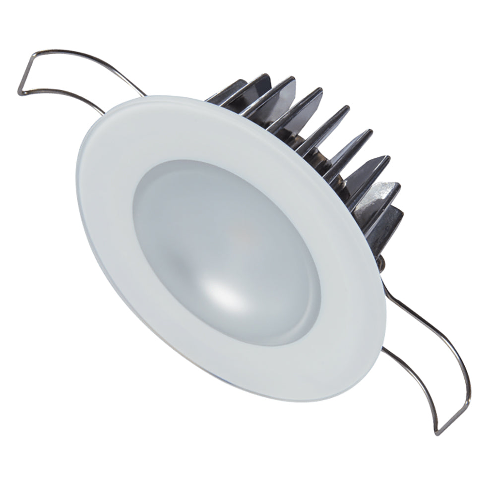 Lumitec Mirage - Recessed light fixture - Glass finish - 3 colors red/blue non-dimming with white dimming