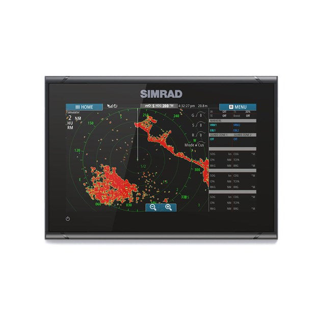 Simrad GO9 XSE Chartplotter/Fishfinder with C-MA Discovery Card – without transducer
