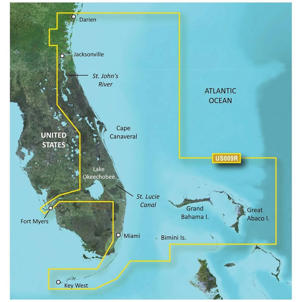 Garmin BlueChart g3 Vision HD - VUS009R - Jacksonville - Key West - microSD/SD