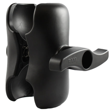 RAM Mount Double Socket Short Arm f/3-3/8" E-Size Spherical Base
