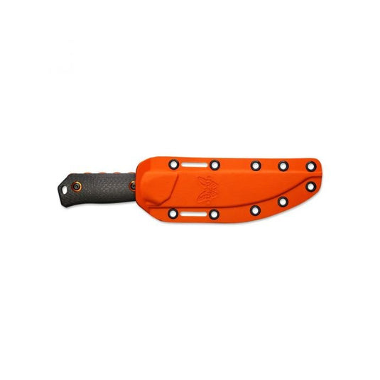 Benchmade 15700 Flyaway 2.7 CPM-154 Fixed Blade Small Game Knife Orange  G10 Handle