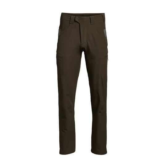 Thompson White Stretch Heavy Cotton Cargo Pant