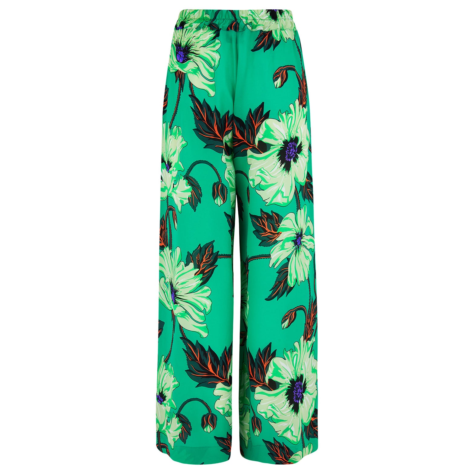 Pluto Pants in Silk Poison Poppy – Klements London