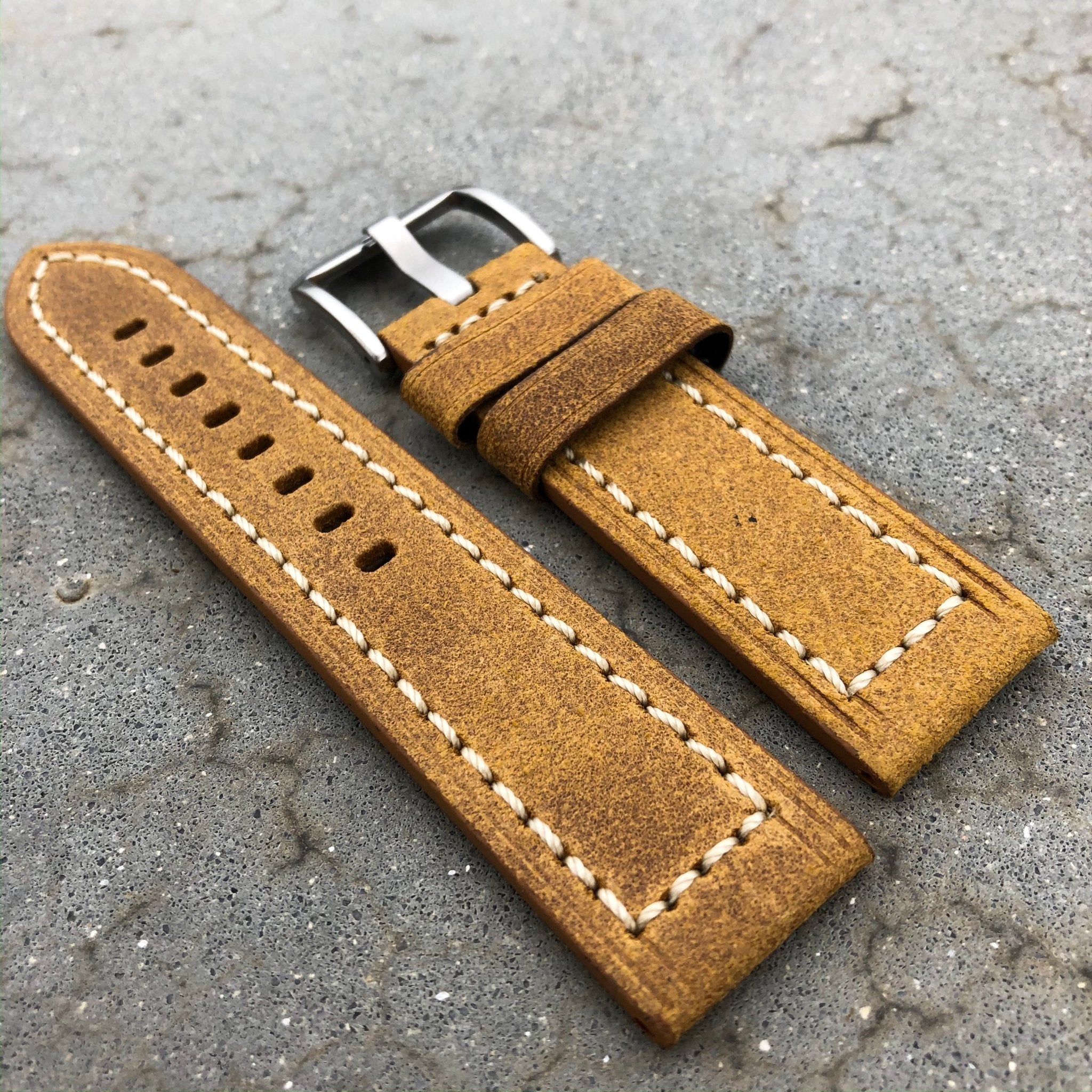 Fossil | 22mm Continental Italian Calf Leather Watch Strap