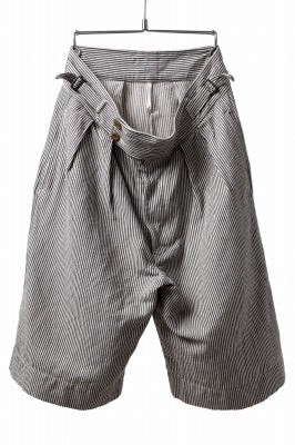 sus-sous gurkha short trousers / Herringbone Hickory