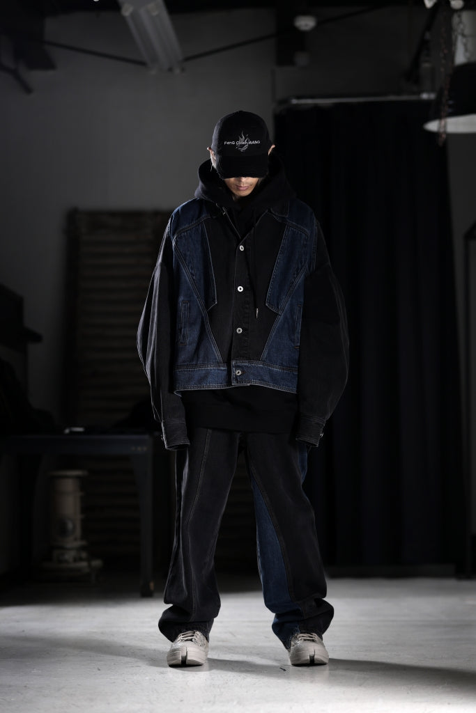 Feng Chen Wang DECONSTRUCTED DENIM JACKET