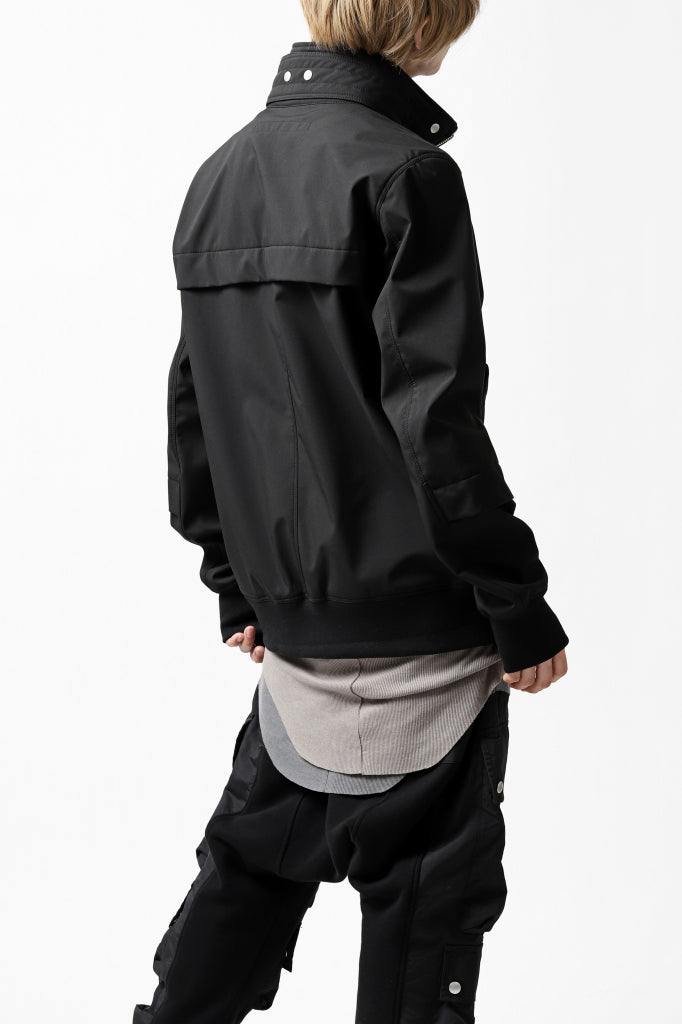 A.F ARTEFACT "LIGHT-WARMER" ZIPPER-BLOUSON / FLEECE BONDING NYLON