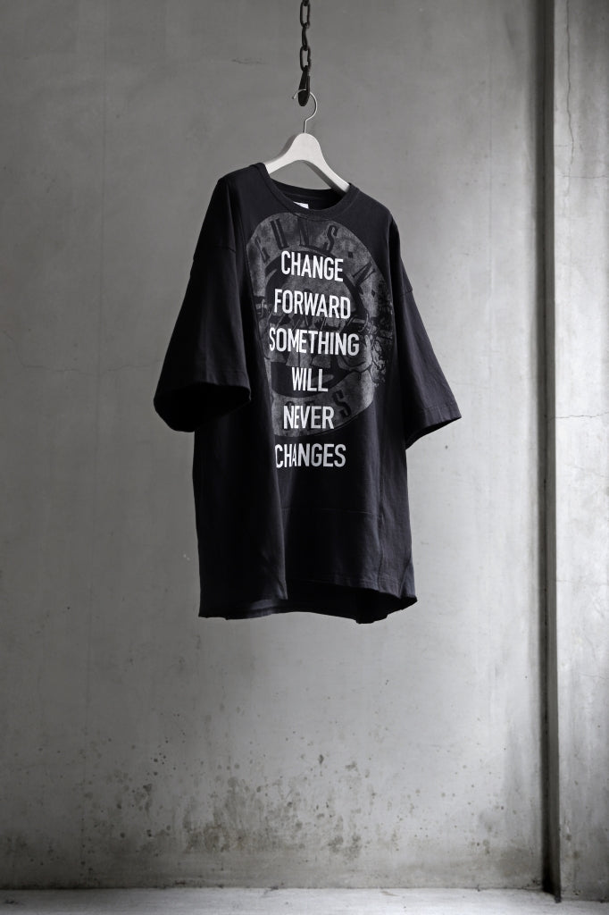 CHANGES VINTAGE REMAKE MULTI PANEL BAND TEE (BLACK #E)