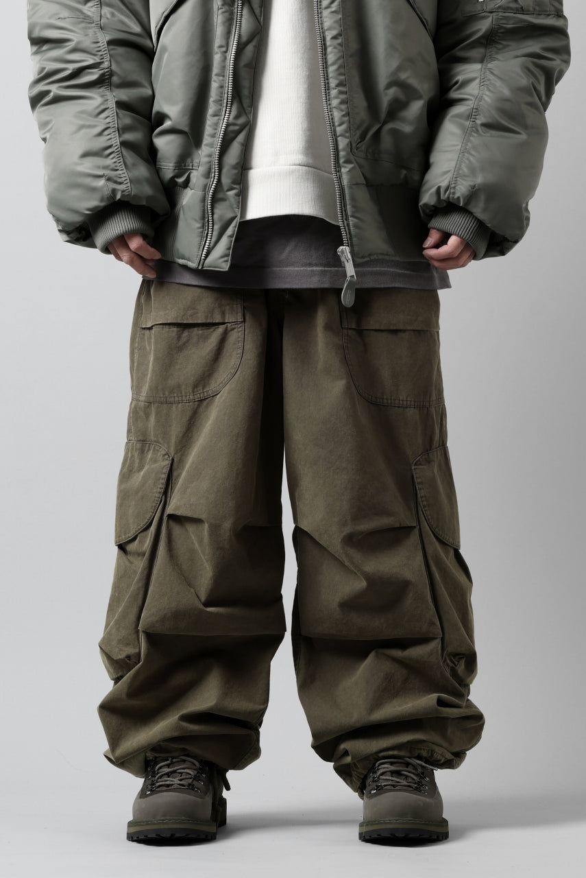 entire studios FREIGHT CARGO PANTS / COTTON CANVAS