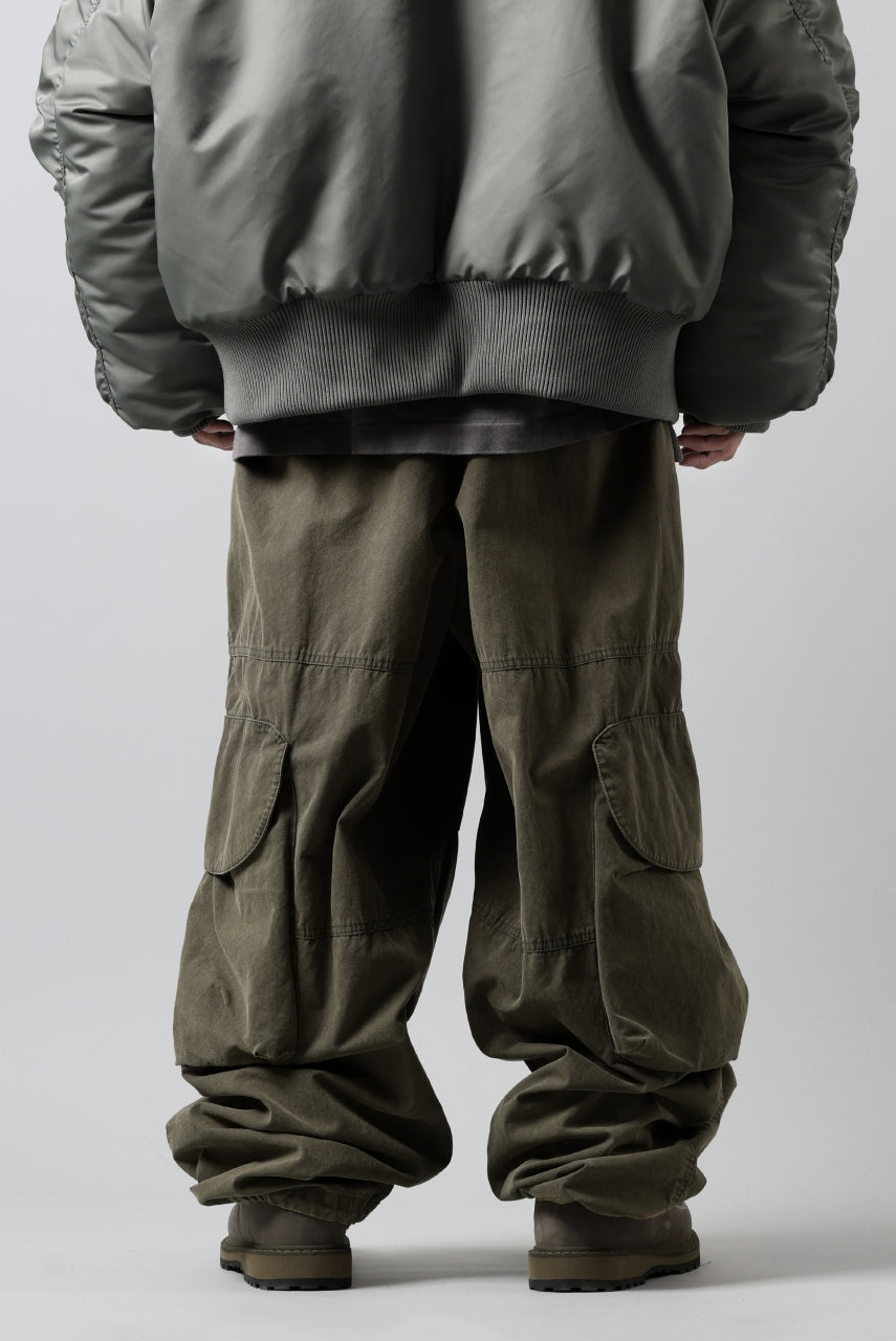 entire studios FREIGHT CARGO PANTS / COTTON CANVAS