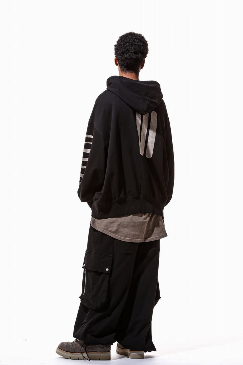 A.F ARTEFACT EXTREME WIDE CARGO PANTS / COTTON-TERRY