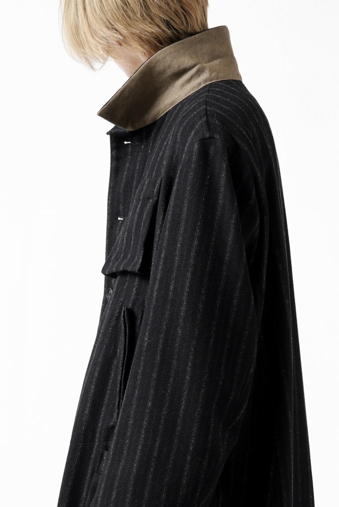 KLASICA KISTEL WORK COAT / WOOL FLANNEL