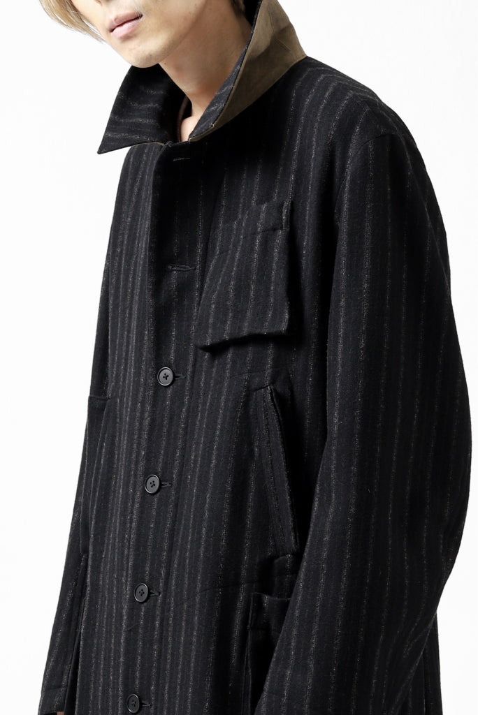 KLASICA KISTEL WORK COAT / WOOL FLANNEL