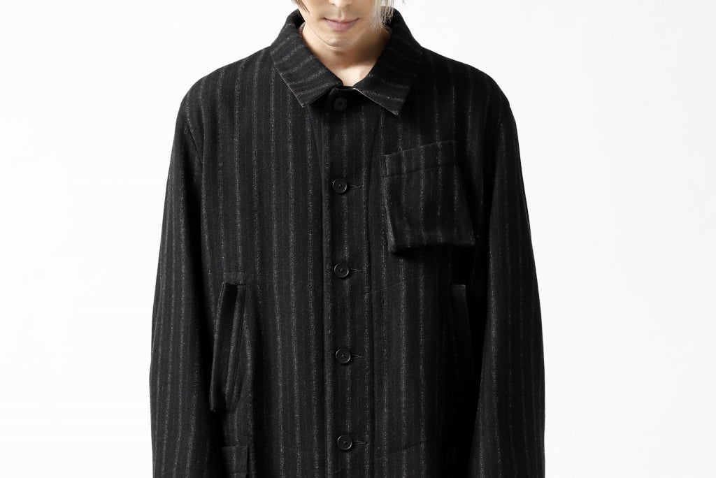 KLASICA KISTEL WORK COAT / WOOL FLANNEL