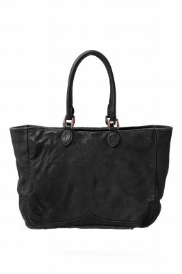 ISAMU KATAYAMA BACKLASH ZIP TOTE BAG / Rough Steer OBJECT DYED