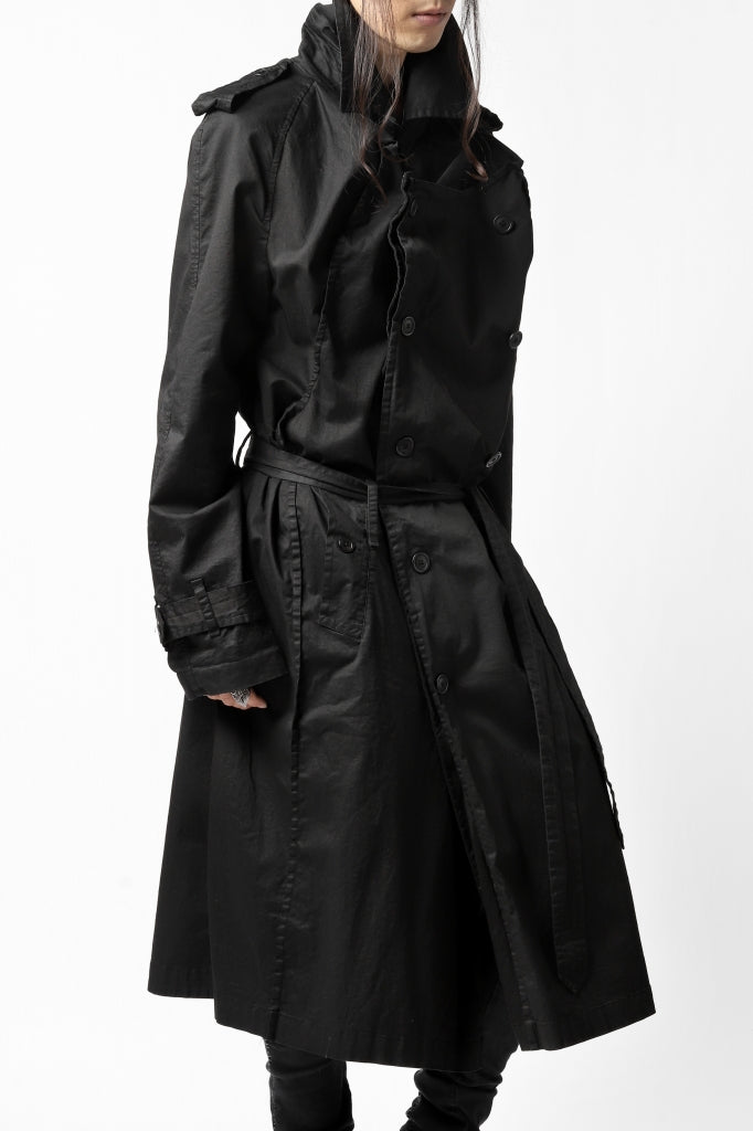 RUNDHOLZ DIP MILITARY TRENCH COAT