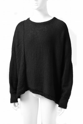 KLASICA PYKE LOOSE KNIT PULLOVER / LINEN ROVING 5G