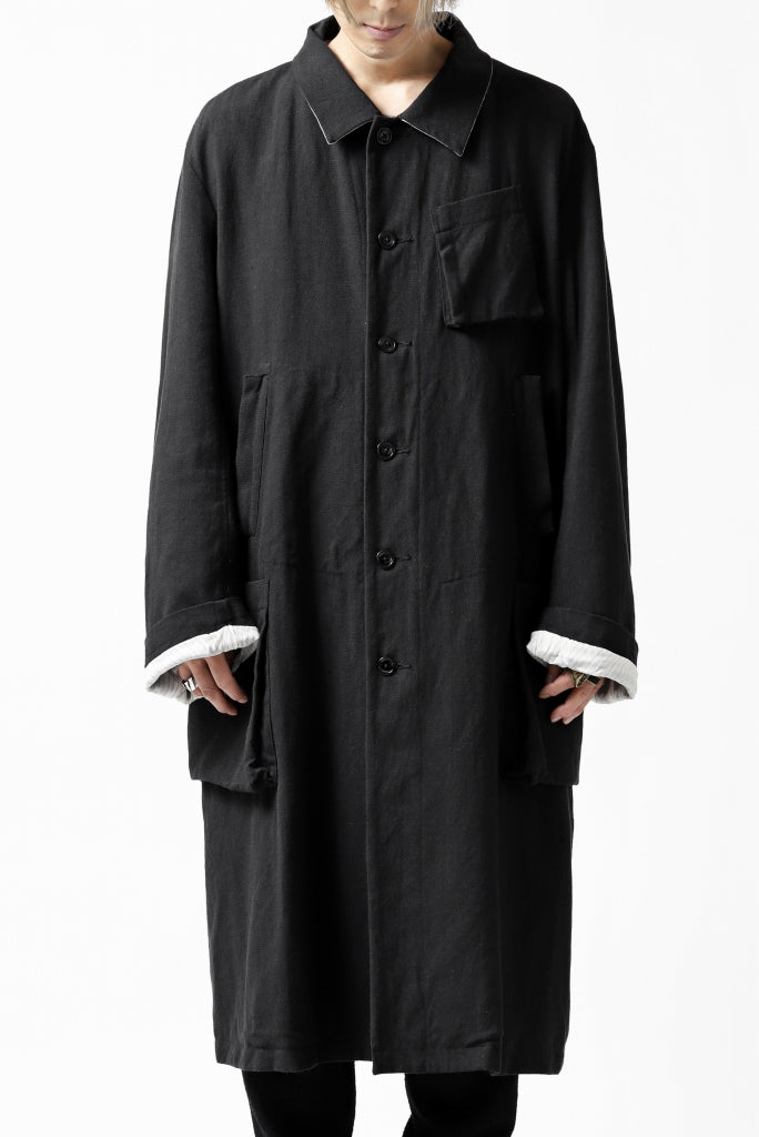 KLASICA KISTEL WORK COAT / MONOTONE HOUND TOOTH