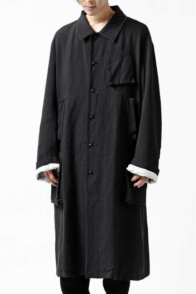 KLASICA KISTEL WORK COAT / MONOTONE HOUND TOOTH