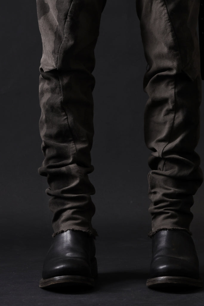 masnada BAGGY CARGO PANTS / STRETCH MICRO RIP COTTON