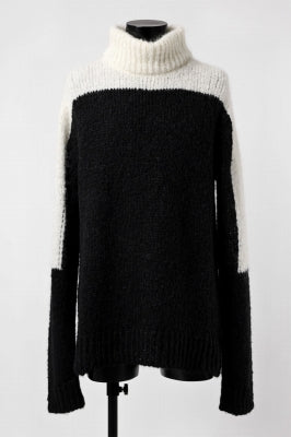 thomkrom HIGH COLLAR KNIT PULLOVER / ALPACA WOOL