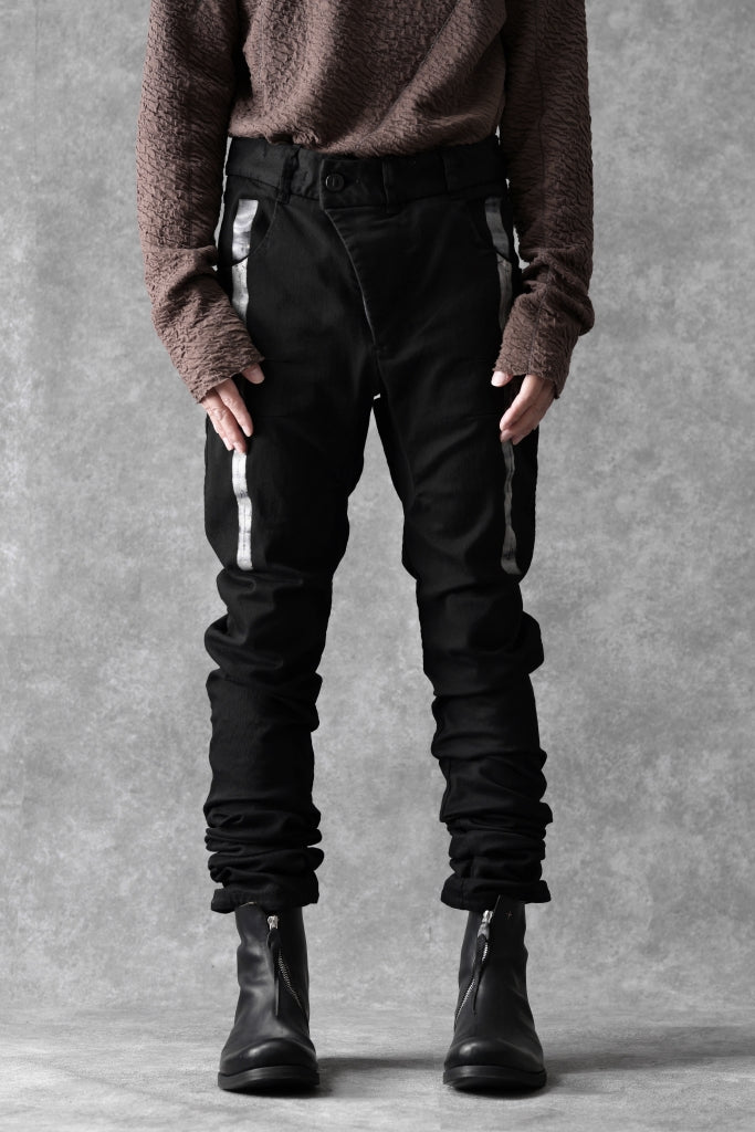 BORIS BIDJAN SABERI TIGHT FIT PANTS / OBJECT DYED & SEAM TAPED "P13.TF-F1939"