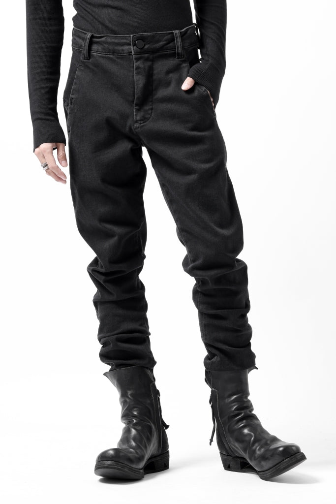 thomkrom SKINNY TROUSERS with SCAR STITCH / STRETCH DENIM