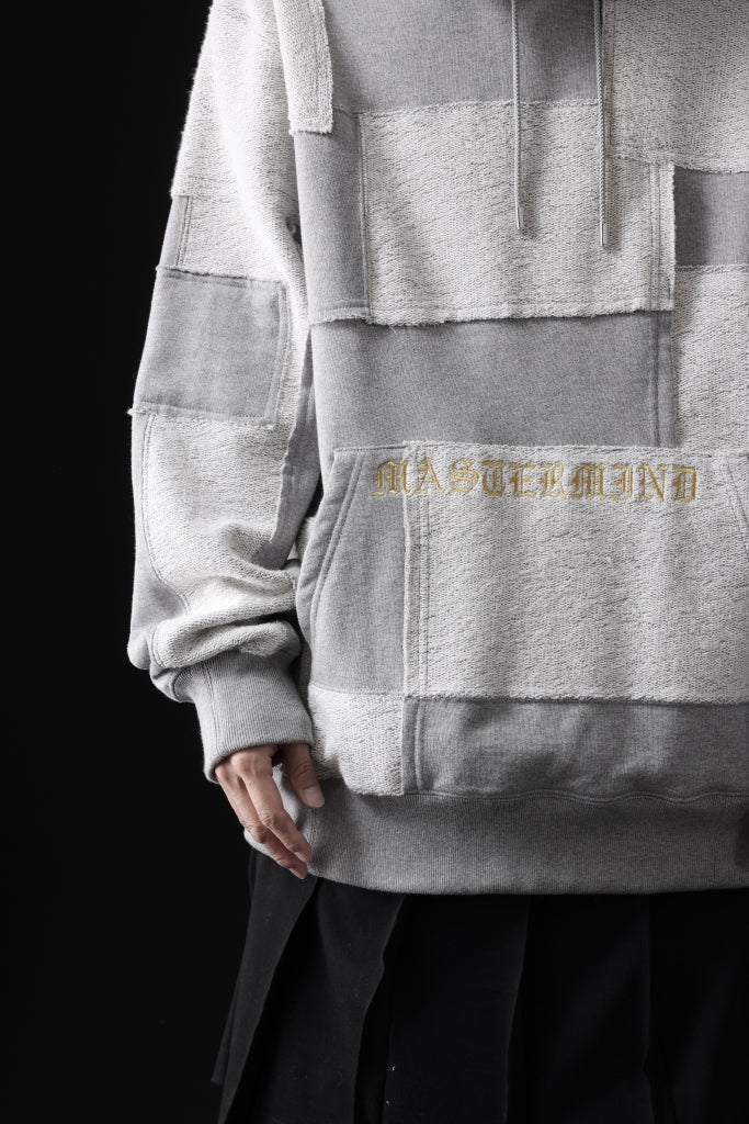 mastermind JAPAN SWEAT HOODIE / SWITCH PATCHWORK