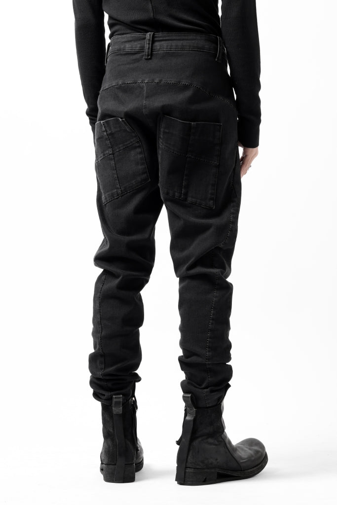 thomkrom SKINNY TROUSERS with SCAR STITCH / STRETCH DENIM