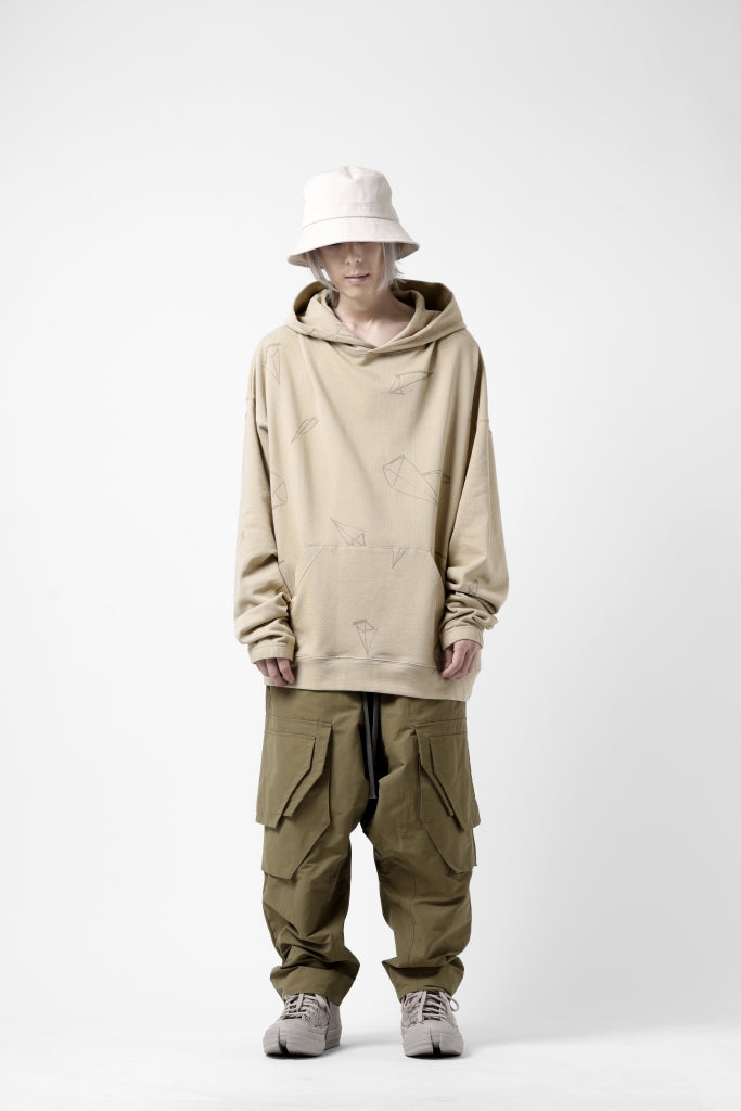 A.F ARTEFACT MILITARY SARROUEL WIDE PANTS