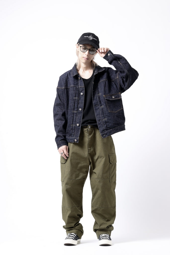 STYLING | Denim Jacket with Cargo Pants - READYMADE,N/07.