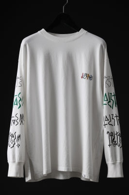 FACETASM GRAPHIC LONG SLEEVE TEE