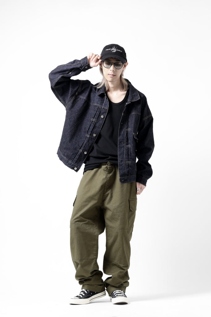 STYLING | Denim Jacket with Cargo Pants - READYMADE,N/07.