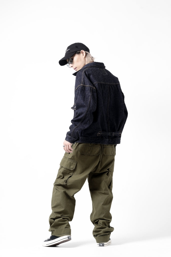 STYLING | Denim Jacket with Cargo Pants - READYMADE,N/07.