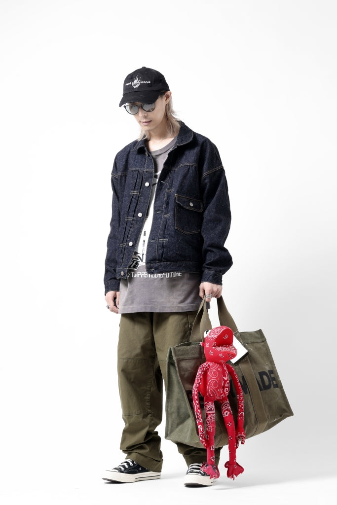 STYLING | Denim Jacket with Cargo Pants - READYMADE,N/07.