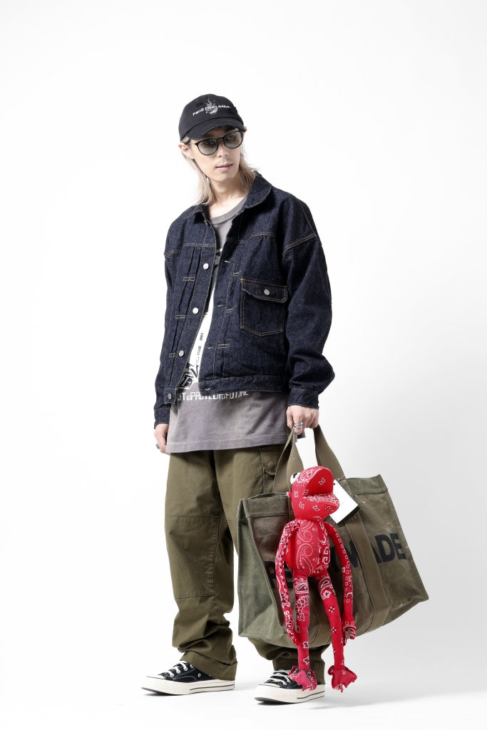 STYLING | Denim Jacket with Cargo Pants - READYMADE,N/07.