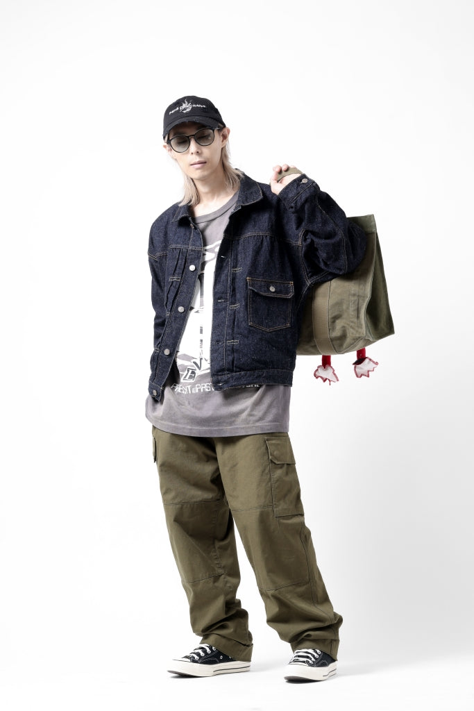 STYLING | Denim Jacket with Cargo Pants - READYMADE,N/07.