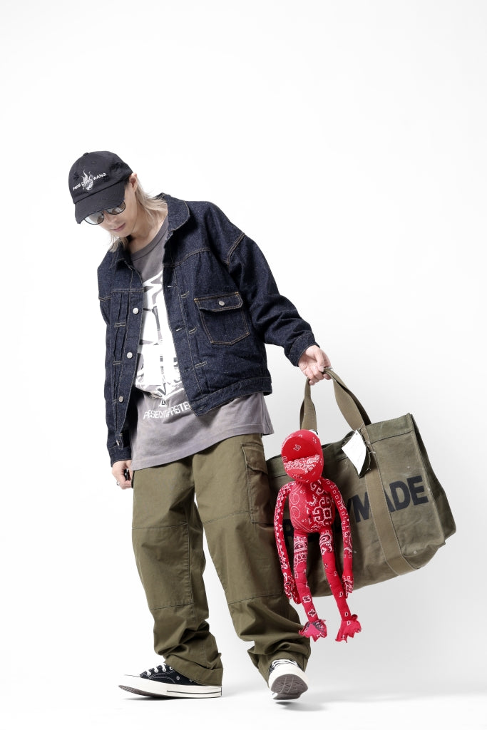 STYLING | Denim Jacket with Cargo Pants - READYMADE,N/07.