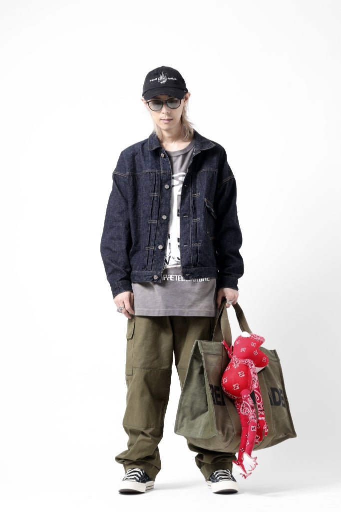 STYLING | Denim Jacket with Cargo Pants - READYMADE,N/07.