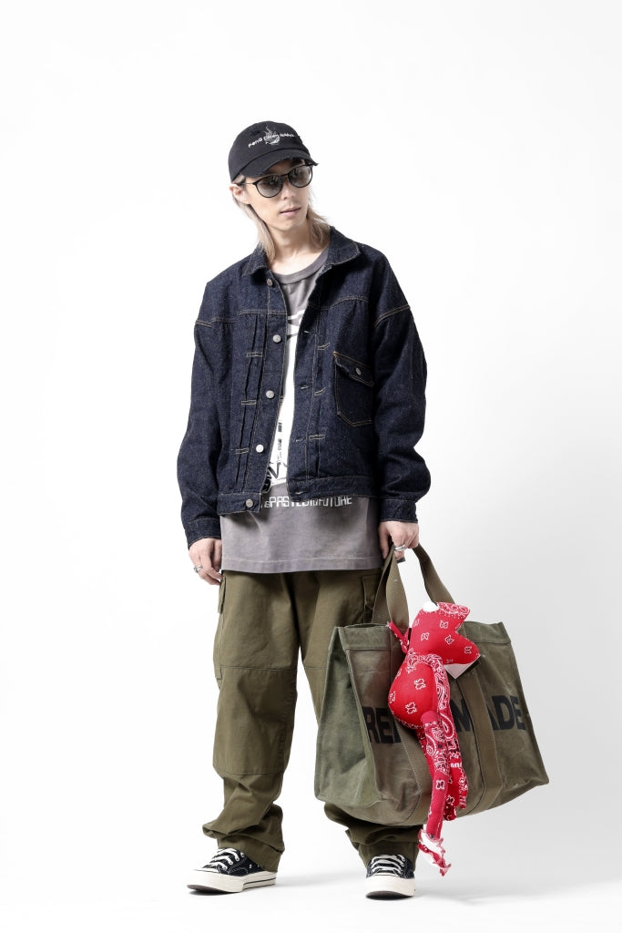 STYLING | Denim Jacket with Cargo Pants - READYMADE,N/07.