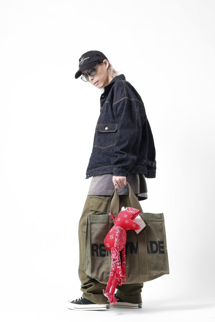 STYLING | Denim Jacket with Cargo Pants - READYMADE,N/07.