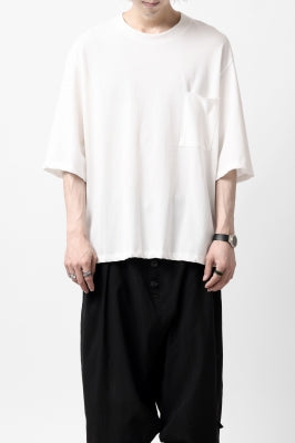 KLASICA WIDE BODY PAPER 3/4 SLEEVE TEE / DRY TWILL JERSEY