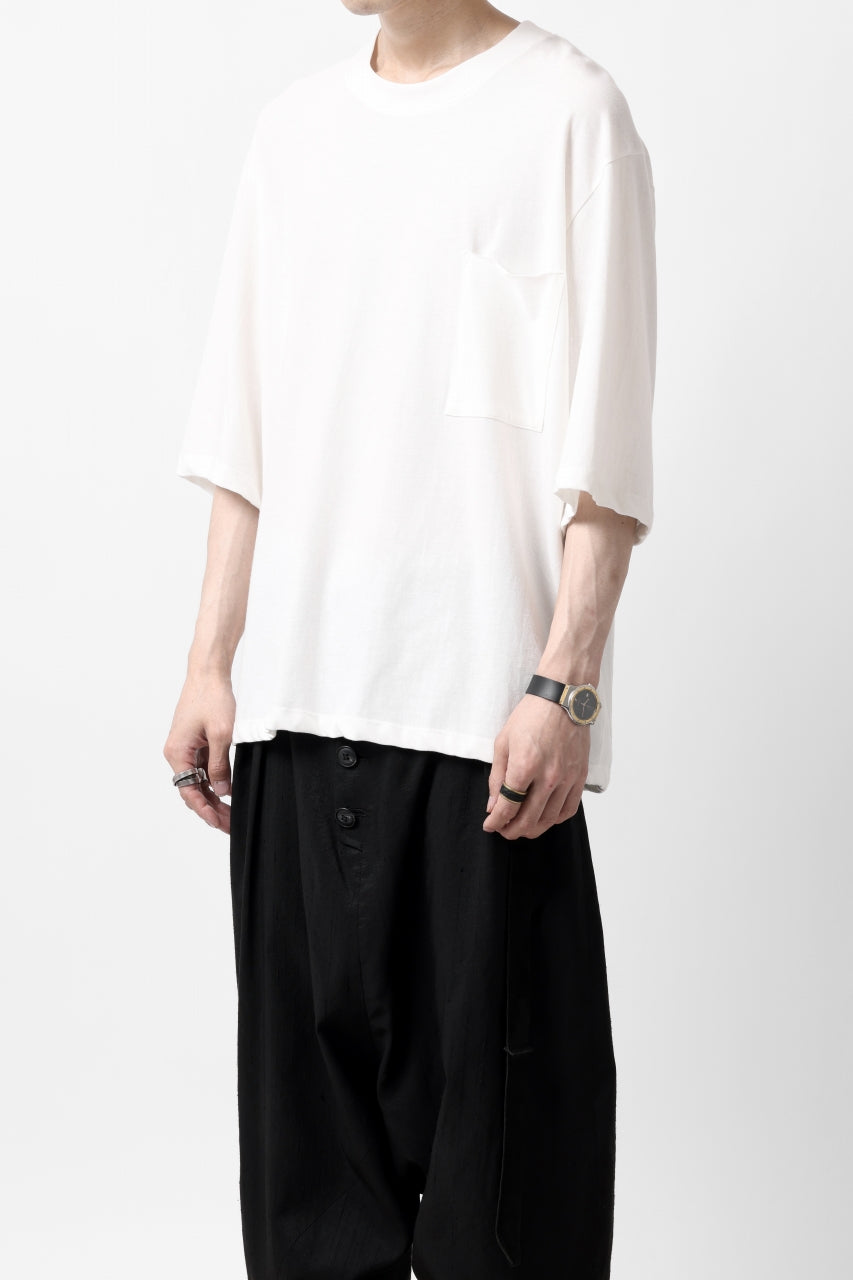 KLASICA WIDE BODY PAPER 3/4 SLEEVE TEE / DRY TWILL JERSEY