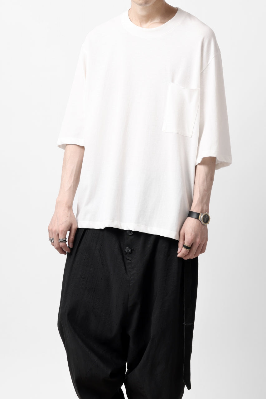 KLASICA WIDE BODY PAPER 3/4 SLEEVE TEE / DRY TWILL JERSEY